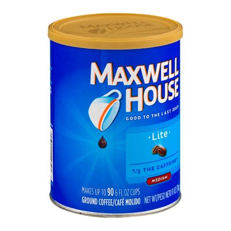 Maxwell House Ground Coffee Lite 12 The Caffeine Convenient Online