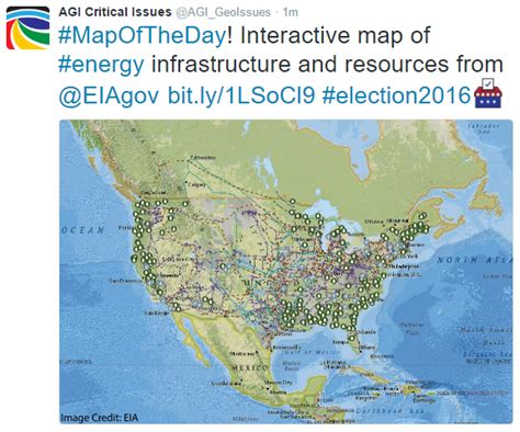 Critical Issues Map Of The Day Energy Infrastructure And Resources