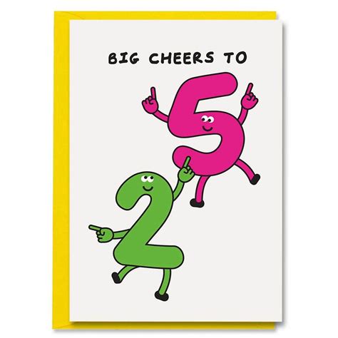 Th Birthday Card Big Cheers Age Card For Him Her By I Am A