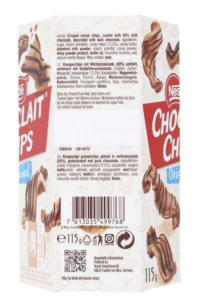 Nestl Choclait Chips Original Online Kaufen Bei Mytime De