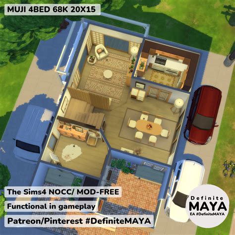 Muji Bed K X Definitemaya In Sims Sims Sims Houses