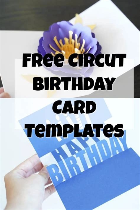 Free Cricut Birthday Cards Domestic Heights