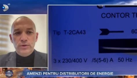 Amenzi Pentru Distribuitorii De Energie InfoJurnal Ro