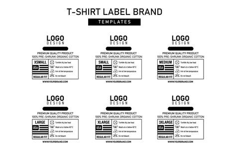 Clothing Label Tag Vector Templates Design 21736883 Vector Art At Vecteezy