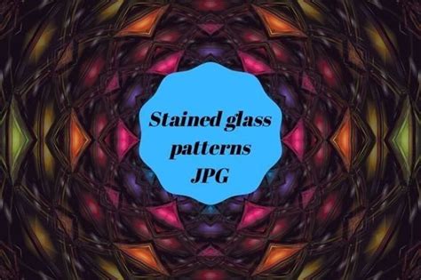 Stained Glass Patterns Graphic By R Dolfs Klintsons Creative Fabrica