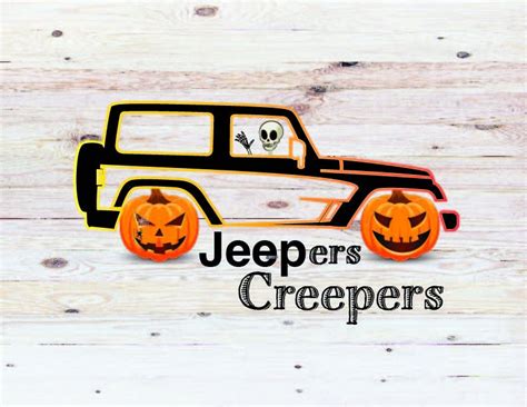 Jeepers Creepers Jeep Svg Png Dxf Para Sublimación Etsy España