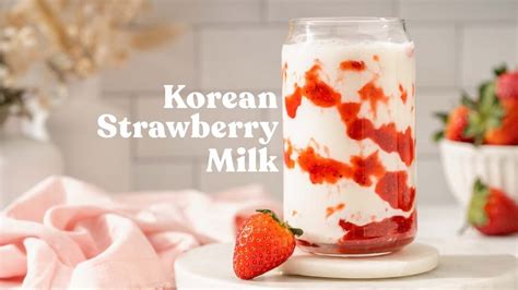 Homemade Strawberry Jam Strawberry Milk Milk Recipes Refreshing