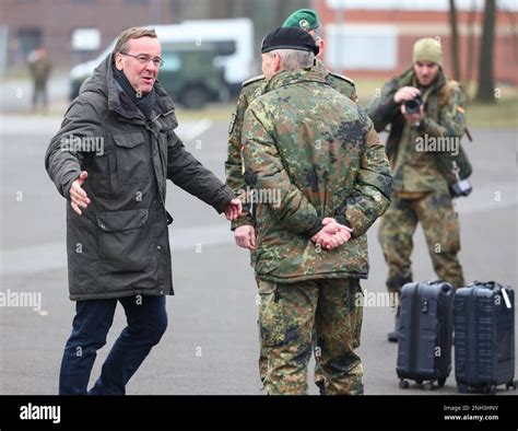 20 Februar 2023 Niedersachsen Münster Boris Pistorius SPD l