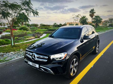 Rent A Mercedes Benz Glc 300 2022 2022 Black Speedy Car Rental