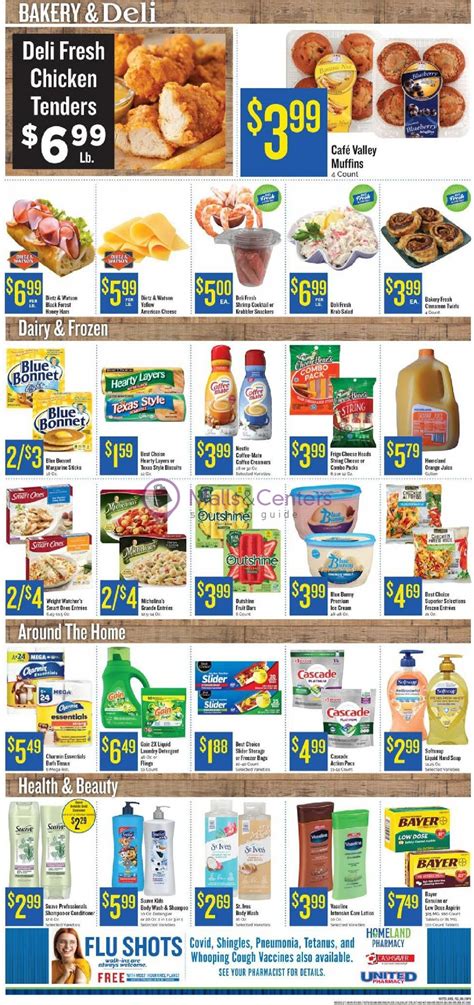 Homeland Weekly Ad Valid From To Mallscenters