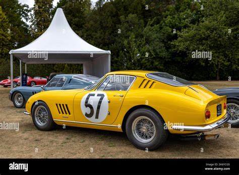 Ferrari Gtb C By Scaglietti Njb F On Display At The