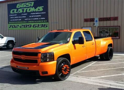 Find used 2008 Custom Dually Chevrolet Silverado 3500 HD LTZ Crew Cab ...