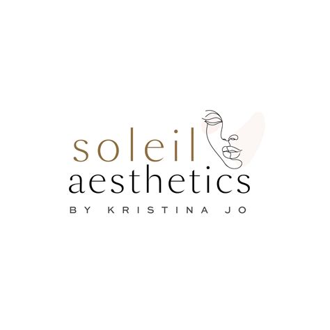 Beauty Logo Design Aesthetics Logo Line Face Drawing Logo Etsy