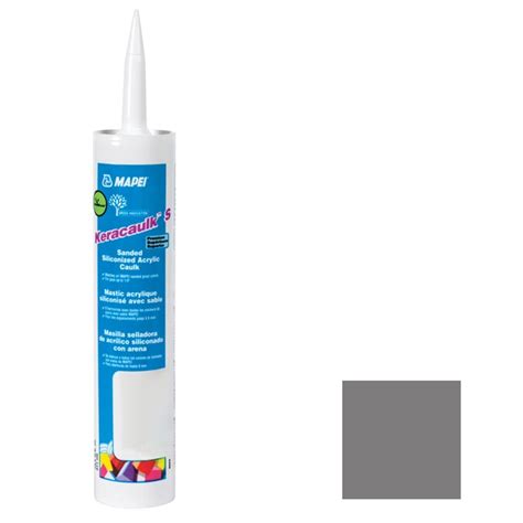 Mapei Keracaulk S 105 Oz Pearl Gray Sanded Paintable Latex Caulk In