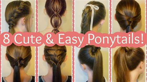 Cute Ponytail Hairstyles For Kids