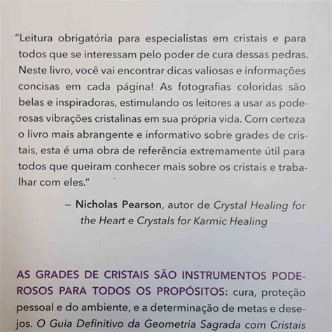 Livro O Guia Definitivo Da Geometria Sagrada Cristais Transforme A