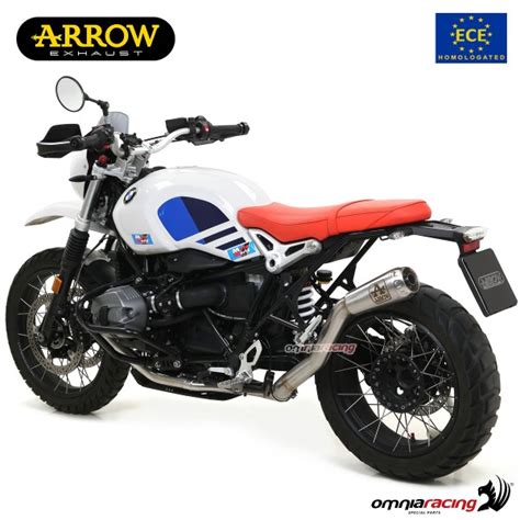 Arrow Exhaust Pro Race Slip On Steel Approved For Bmw Rninet Urban