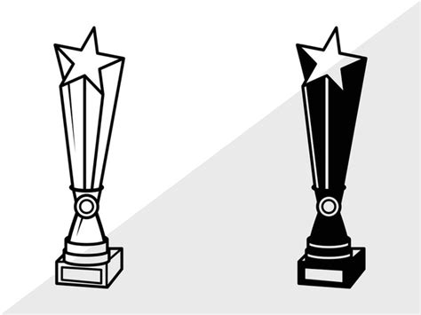 72 Award Trophy Svg Images, Stock Photos, 3D objects, & Vectors ...