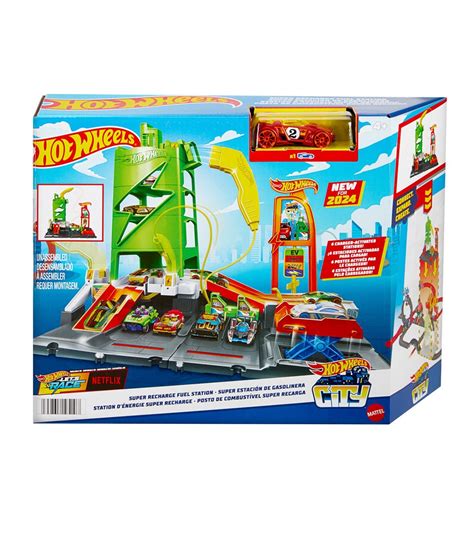 Hot Wheels City Super Estaci N De Gasolina Rappi
