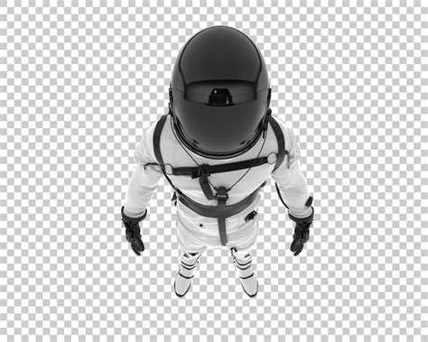 Скафандр изолирован на прозрачном фоне. 3d рендеринг иллюстрации ...