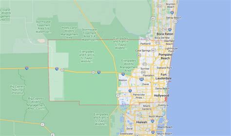 Broward County Map