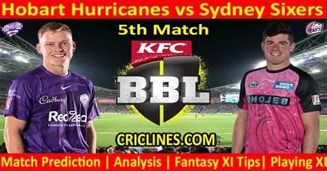 At The Moment Match Prediction HBH Vs SYS Dream11 BBL T20 2023 24 Fifth