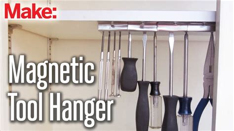 Diy Hacks And How Tos Magnetic Tool Hanger Youtube