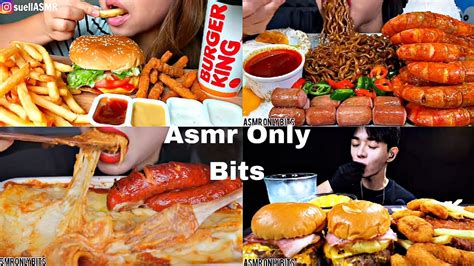 ASMR Food Compilation Compilation No Talking Bites Only Asmr