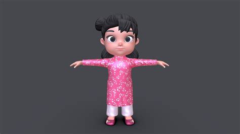 Chia sẻ hơn 60 về cartoon girl rigged hình nền hay nhất - cdgdbentre.edu.vn