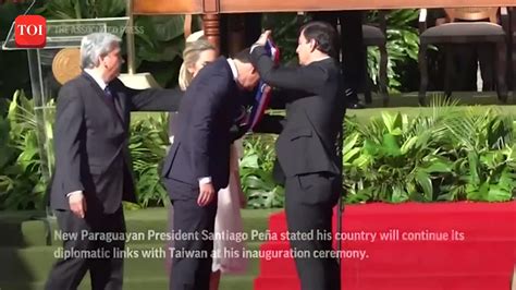 Paraguay President Affirms Taiwan Support