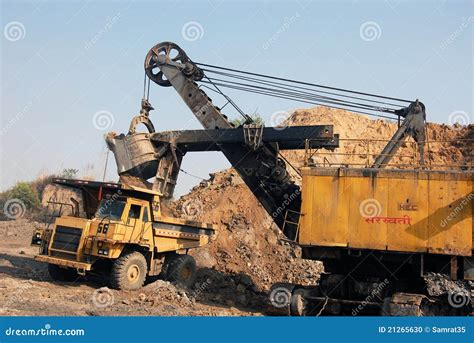 Coal Mining Equipment editorial image. Image of manufacturing - 21265630