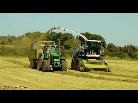 Silaging With Claas And John Deere And Others Youtube