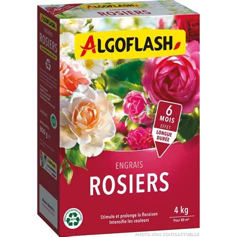 Engrais Rosiers 1 kg ALGOFLASH la boîte à Prix Carrefour