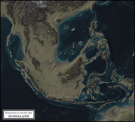map of world 20000 years ago 1