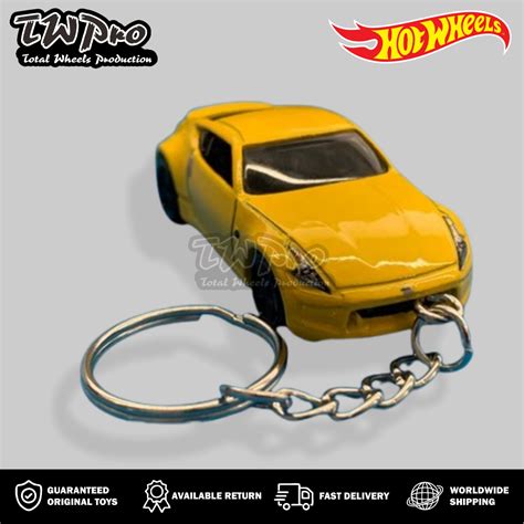 Jual GANTUNGAN KUNCI Hot Wheels Nissan Z Fast And Furious Yellow Kuning KEYRING