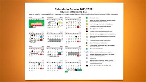 Sep Publica Calendario Escolar La Clave Online