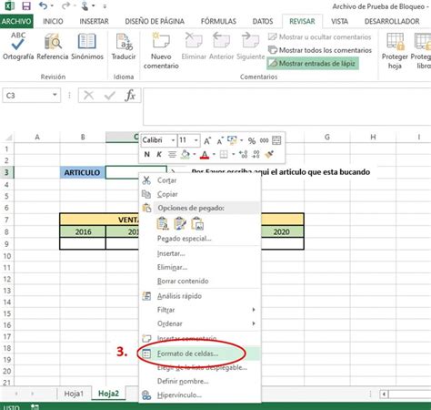 Como Bloquear Celdas En EXCEL Explicado Paso A Paso