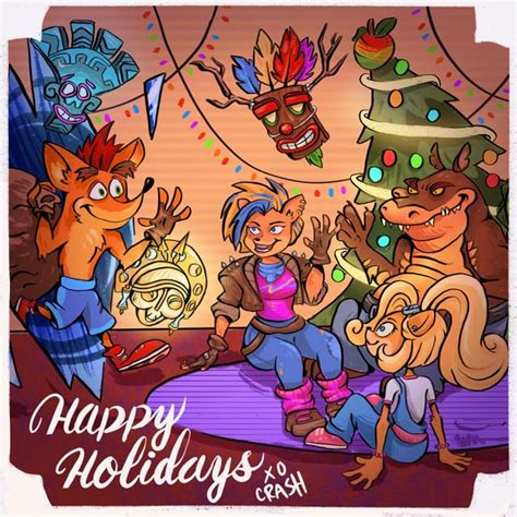 Merry Christmas For All Of You Crash Fans Source From Crash Bandicoot Official Twitter R