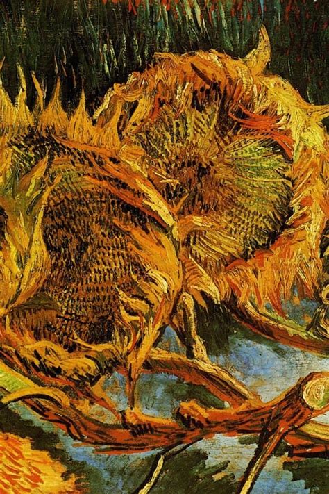 Van Gogh Sunflowers Wallpaper - WallpaperSafari