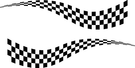 Download Chequered Flag Waving At Motorsport Finish Line Wallpaper