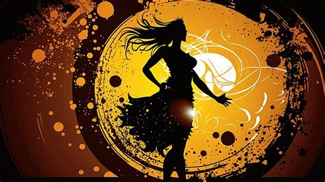 Dancing Figure Silhouette Png Images Color Dancing Silhouette Figures