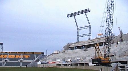 The New Stand Being Constructed Next To The DB Draught Stand At Jade