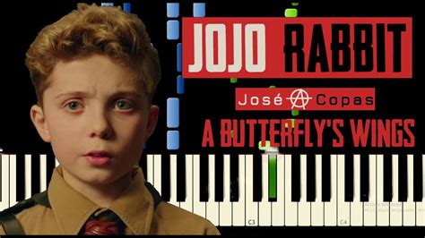 Jojo Rabbit A Butterfly S Wings Main Theme Piano Tutorial Sheet