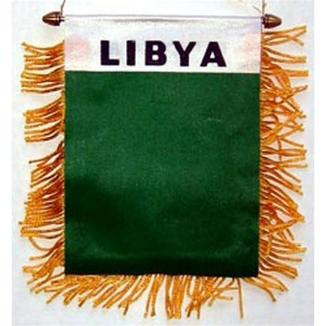 Libya (1977-2011) Window Hanging Flag - Walmart.com - Walmart.com