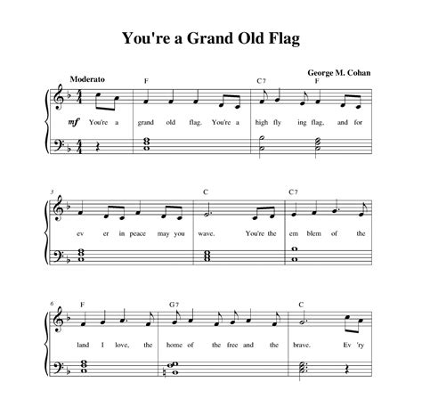 You're a Grand Old Flag