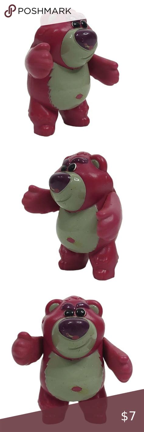 Fisher Price Lotso Bear Toy Story 3 Lots O Huggin 3" Toy Figure Disney ...