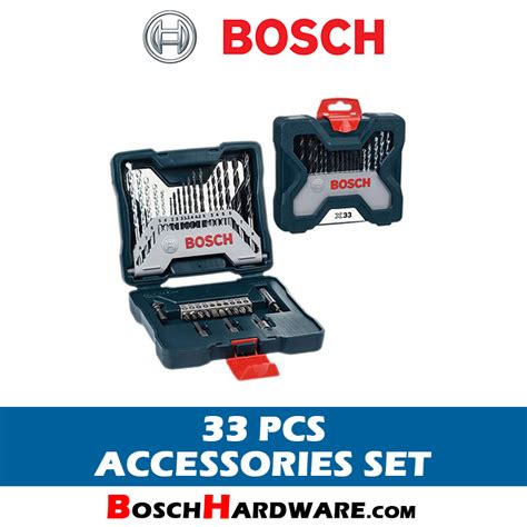 Bosch X Line 33pcs Accessories Set Malaysia - BoschHardware.com