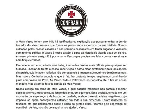 Confraria Vasco Oficial Confraria Vascofonte Twitter Confraria