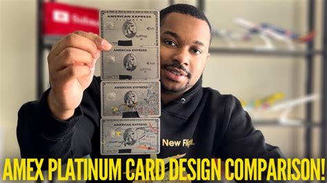 ALL Amex Platinum Card Designs Comparison YouTube