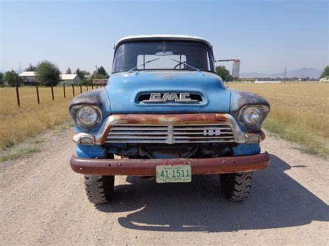 1957 Gmc 100 Napco Power Pak 4x4 Western High Desert Truck Barn Find Chevrolet For Sale Photos